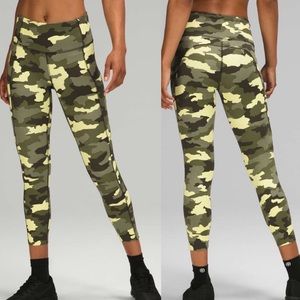 Lululemon Fast and Free HR Tight 25” and lululemon bag